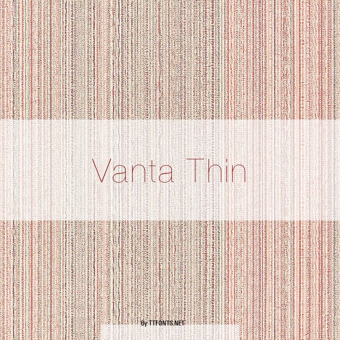 Vanta Thin example